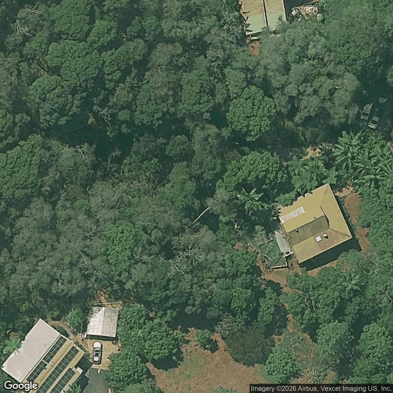Aerial view of 9 Lindwall Place, Currumbin Valley QLD 4223