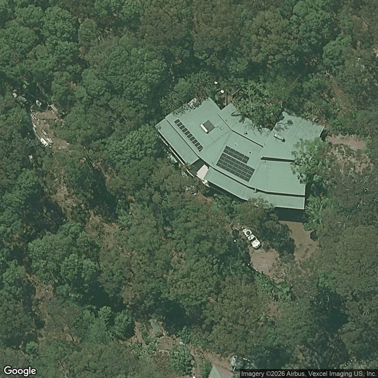 Aerial view of 17 Marsh Place, Currumbin Valley QLD 4223
