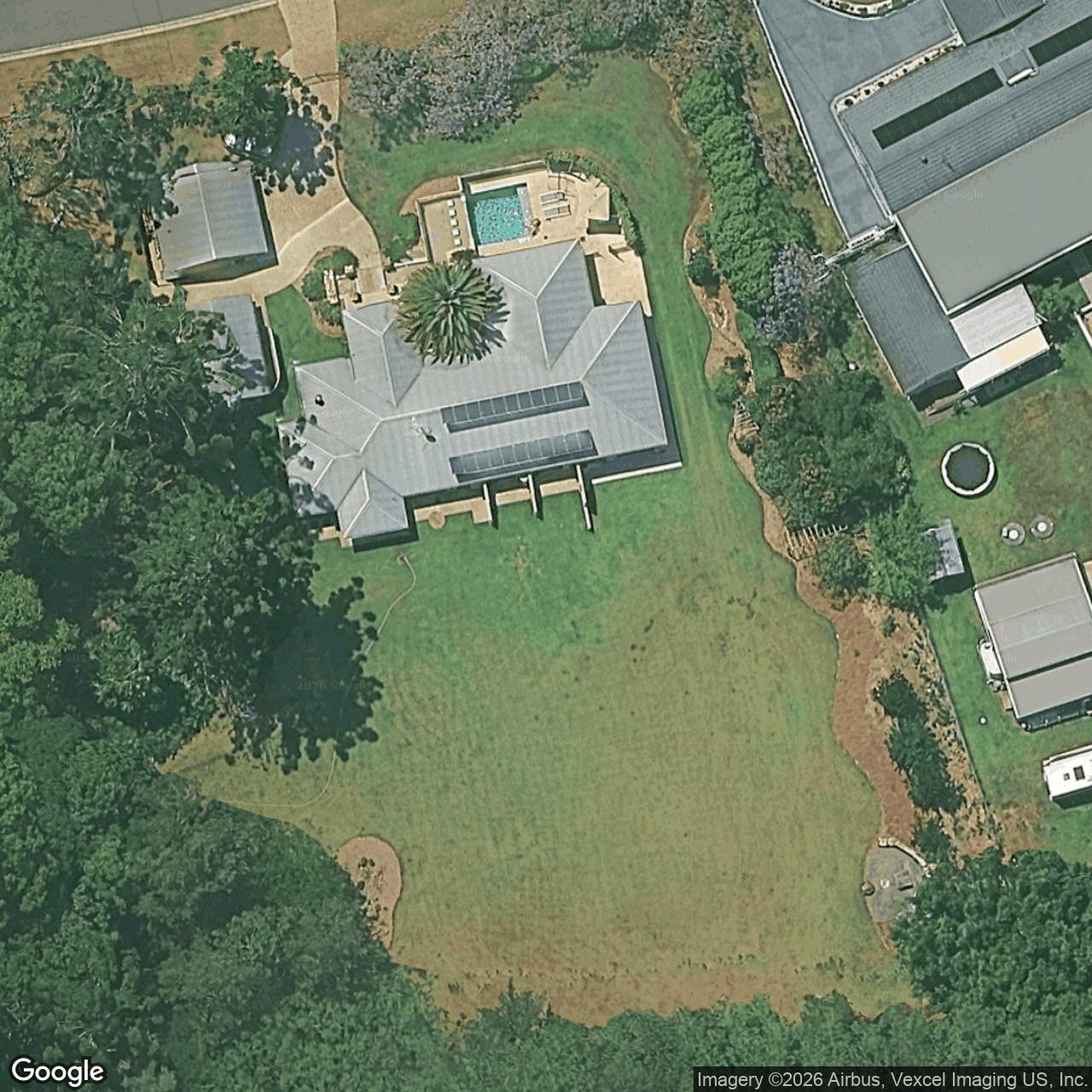 Aerial view of 19 Bradman Drive, Currumbin Valley QLD 4223