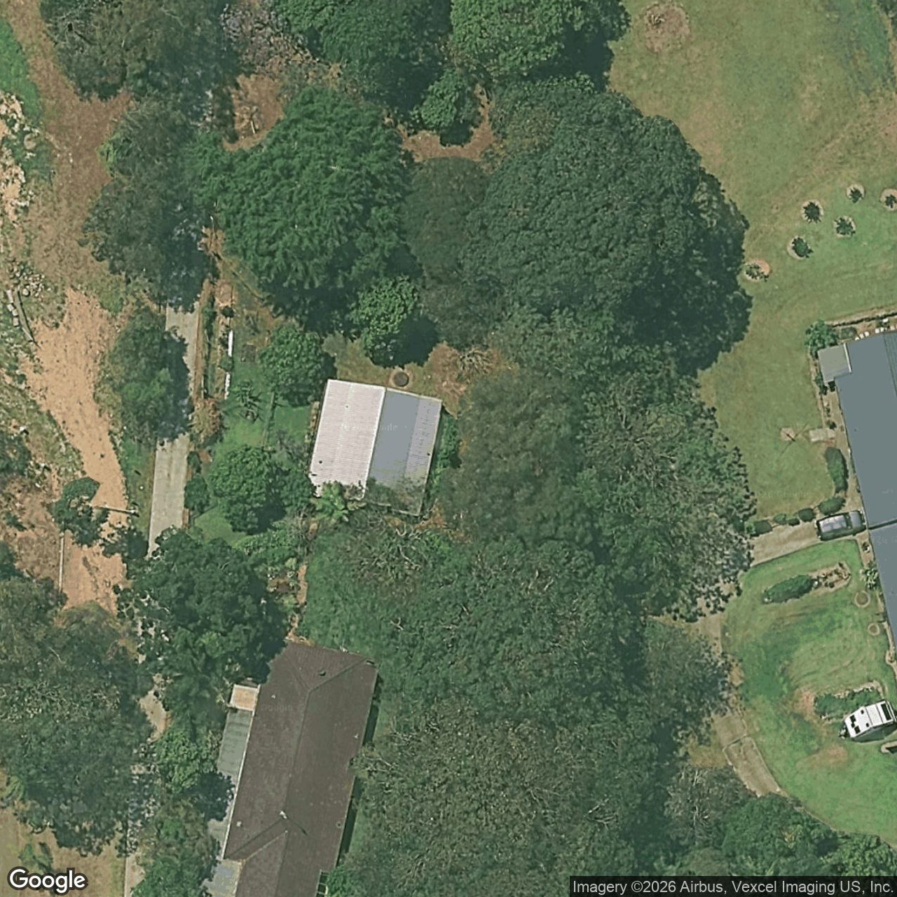 Aerial view of 32 Bradman Drive, Currumbin Valley QLD 4223