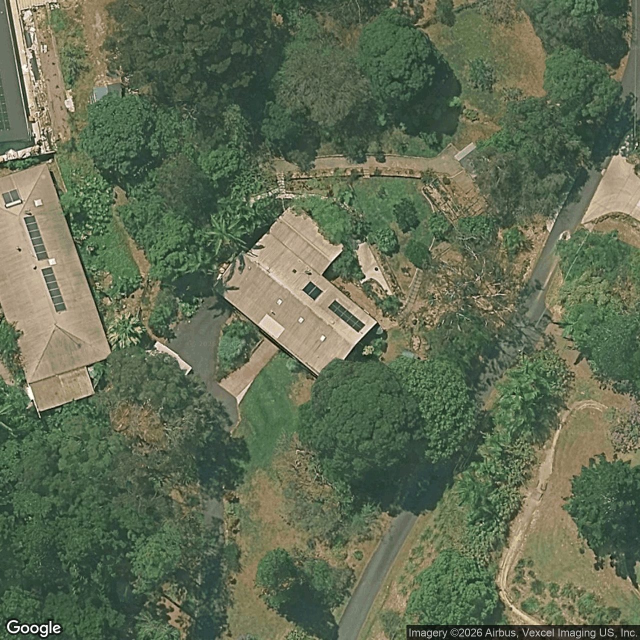 Aerial view of 44 Bradman Drive, Currumbin Valley QLD 4223