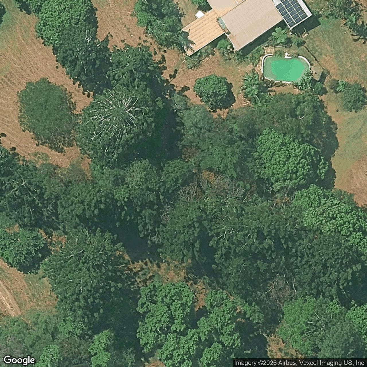 Aerial view of 744 Currumbin Creek Road, Currumbin Valley QLD 4223