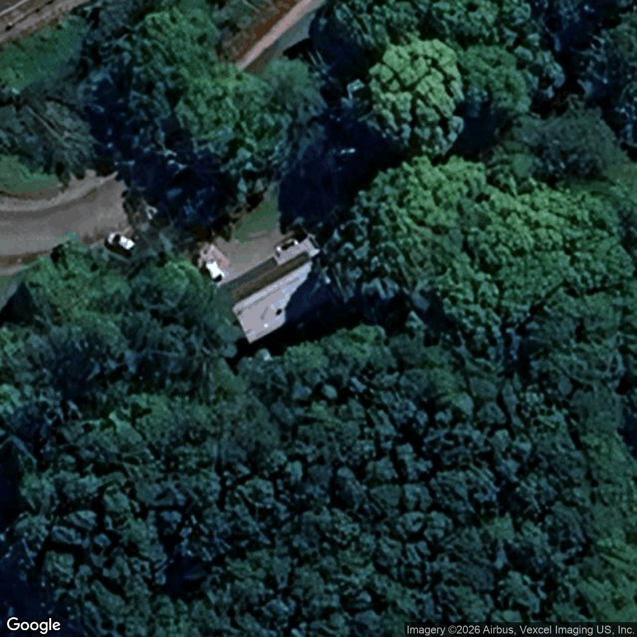 Aerial view of 6 Braewood Drive, Currumbin Valley QLD 4223