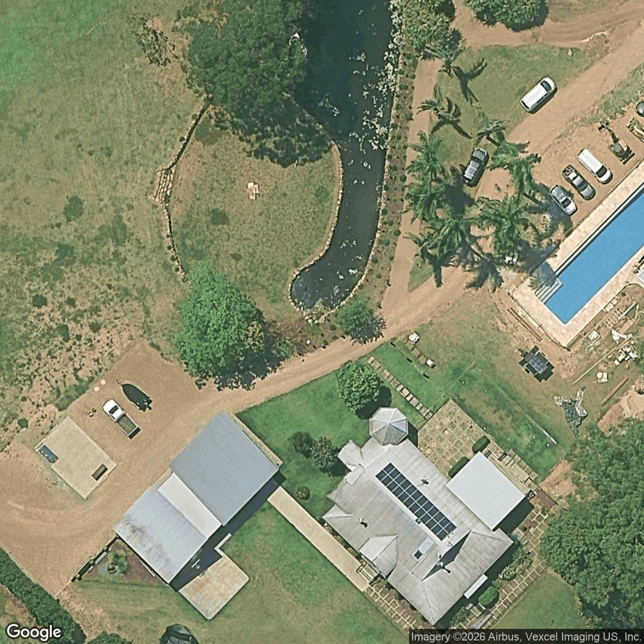 Aerial view of 507 Currumbin Creek Road, Currumbin Valley QLD 4223