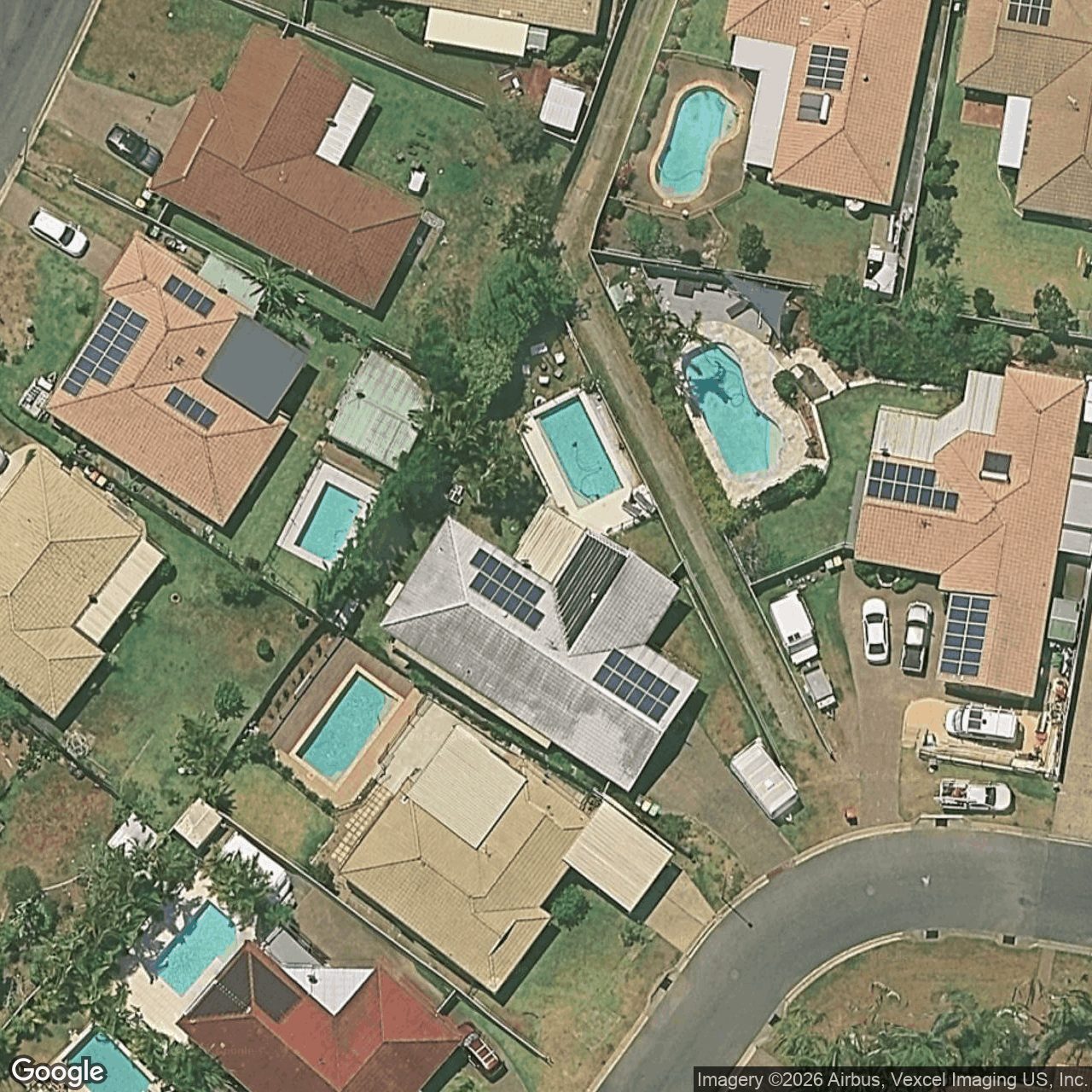 Aerial view of 59 Wilkinson Crescent, Currumbin Waters QLD 4223