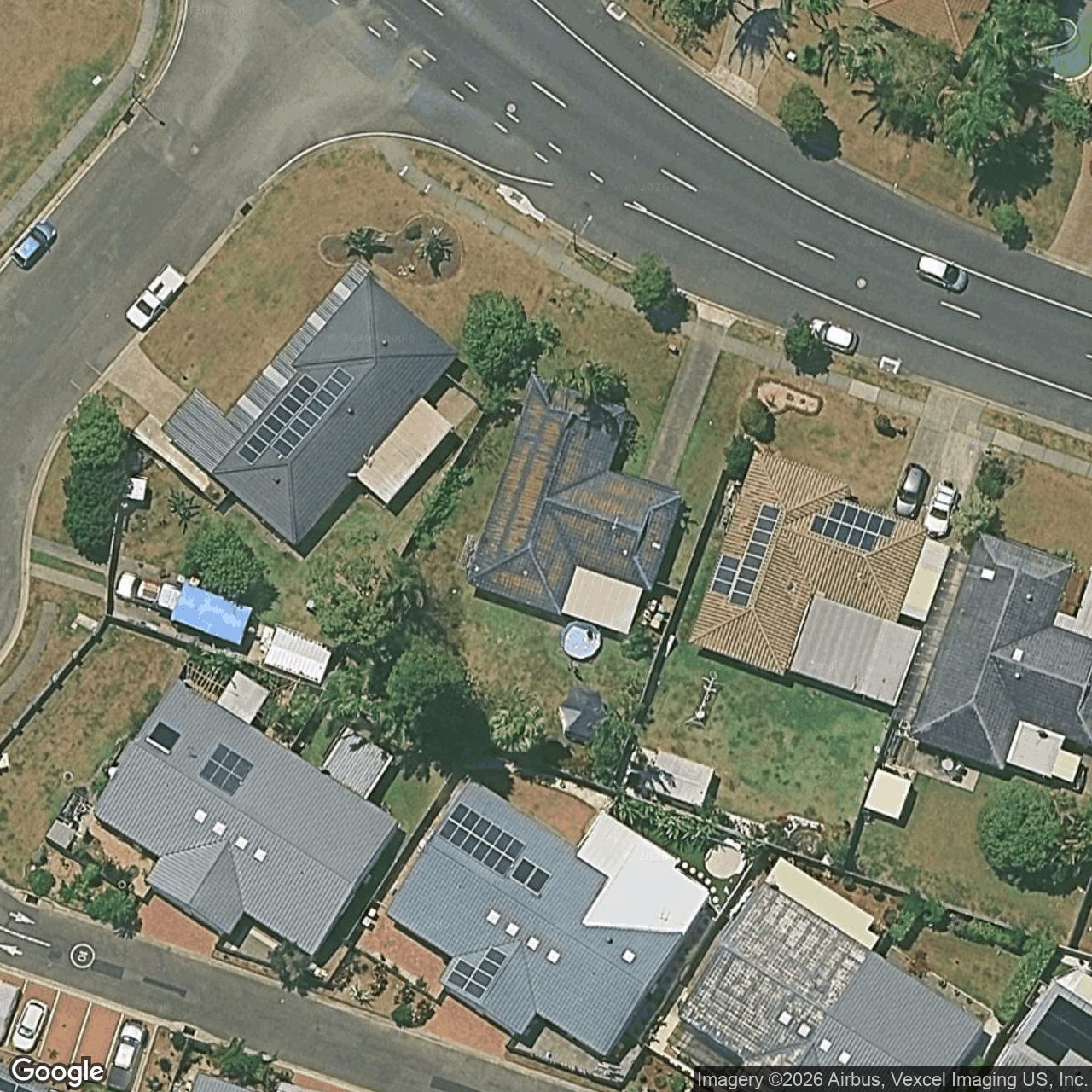 Aerial view of 33 Bienvenue Drive, Currumbin Waters QLD 4223