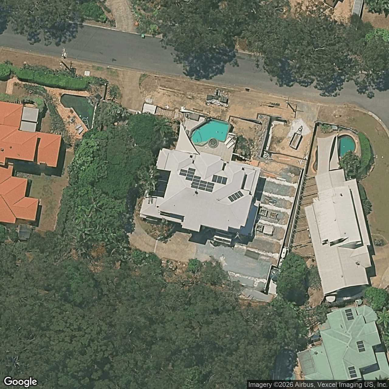 Aerial view of 17 Killara Street, Currumbin Waters QLD 4223