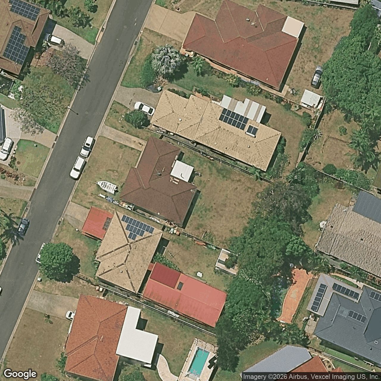 Aerial view of 10 Sellin Place, Currumbin Waters QLD 4223