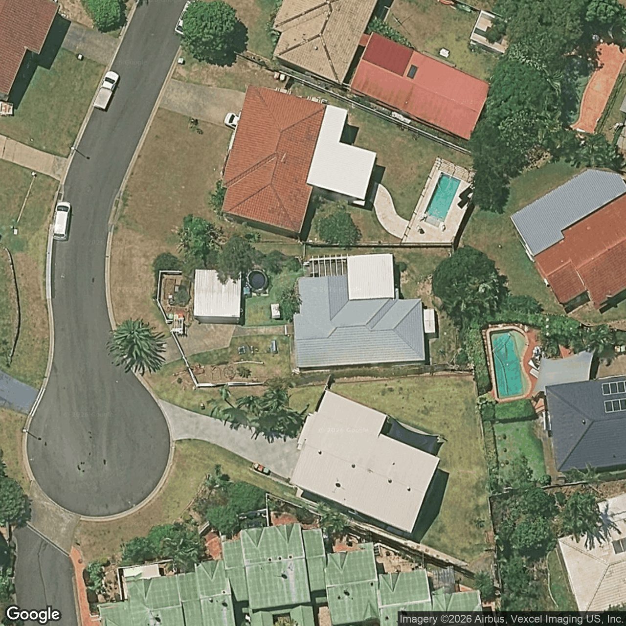 Aerial view of 16 Sellin Place, Currumbin Waters QLD 4223