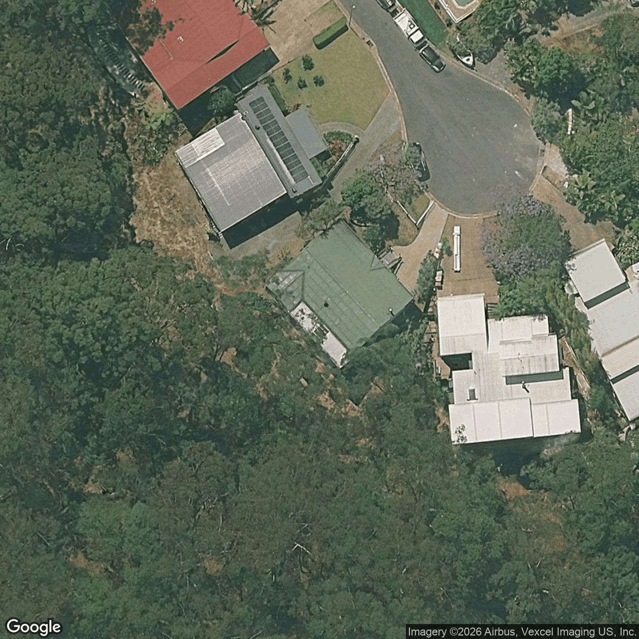 Aerial view of 13 Yatama Place, Currumbin Waters QLD 4223