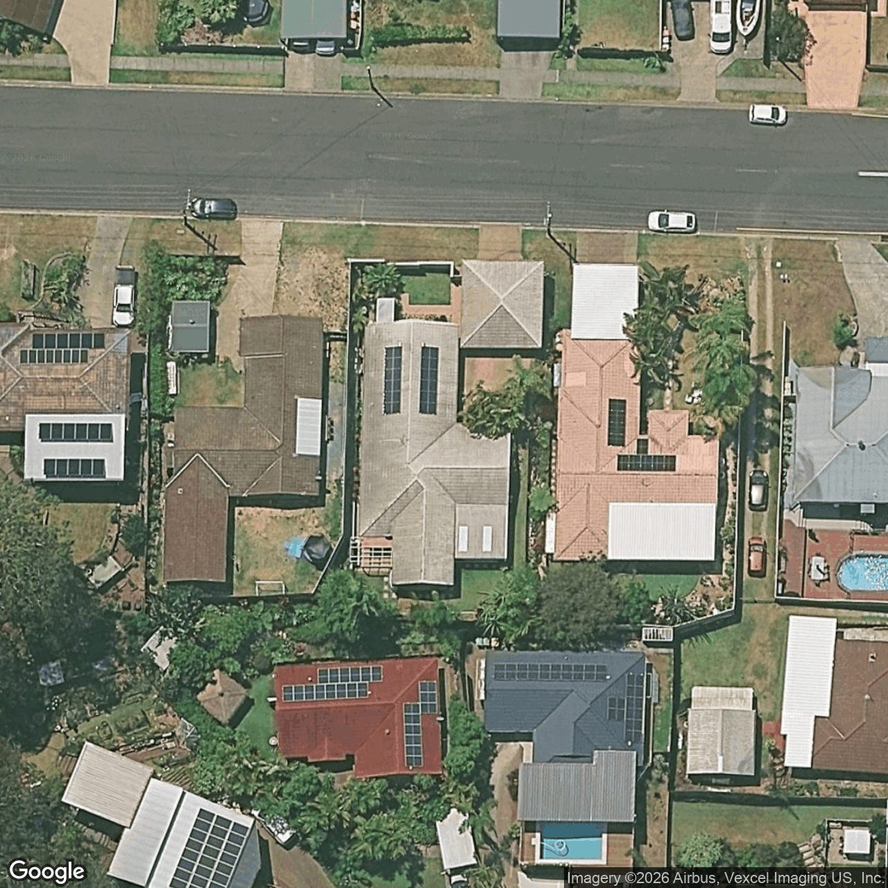 Aerial view of 8 Armada Crescent, Currumbin Waters QLD 4223