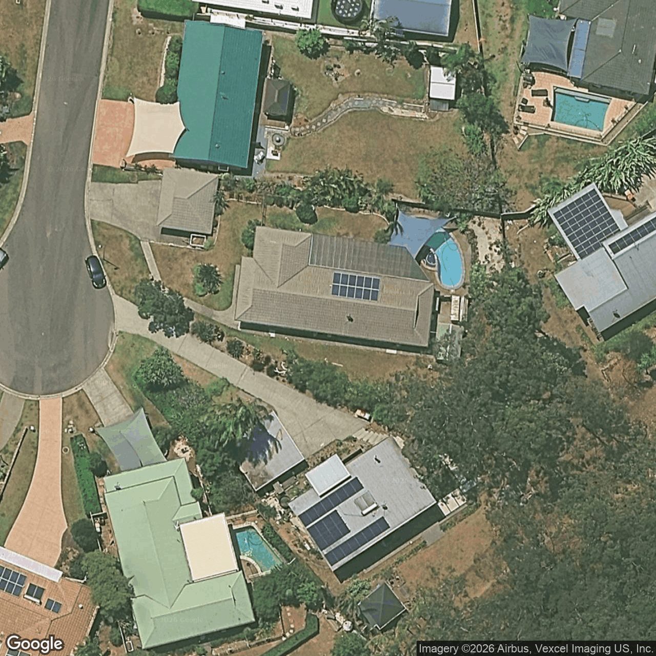 Aerial view of 10 Kelvin Court, Currumbin Waters QLD 4223