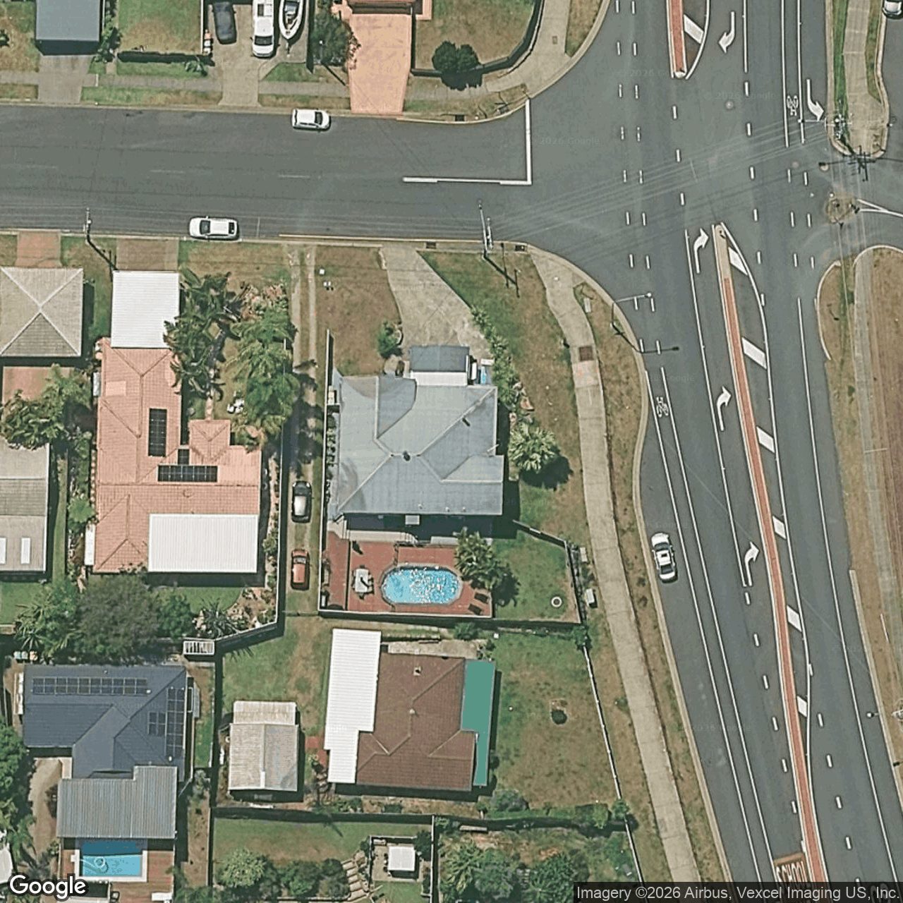 Aerial view of 2 Armada Crescent, Currumbin Waters QLD 4223