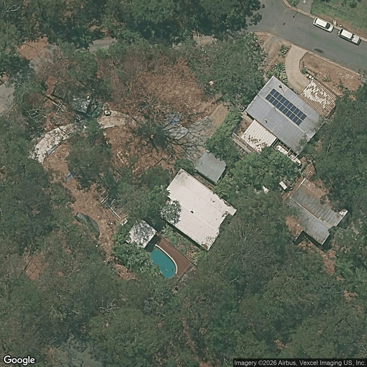 Aerial view of 26 Bronhill Street, Currumbin Waters QLD 4223