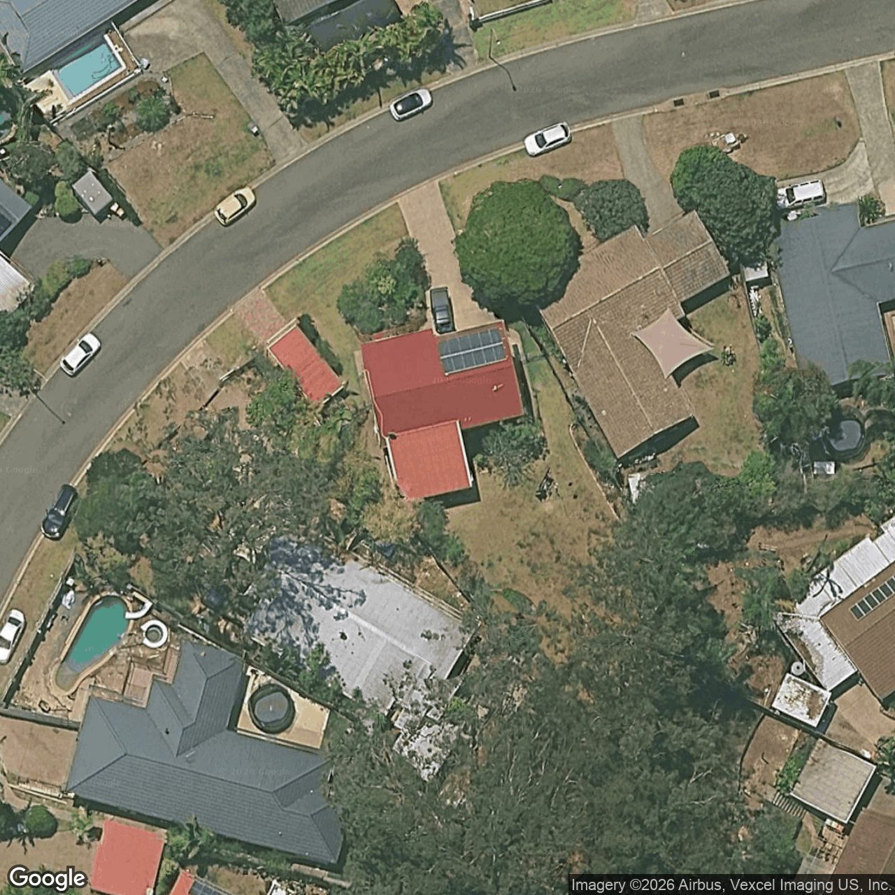Aerial view of 22 Beaumont Court, Currumbin Waters QLD 4223