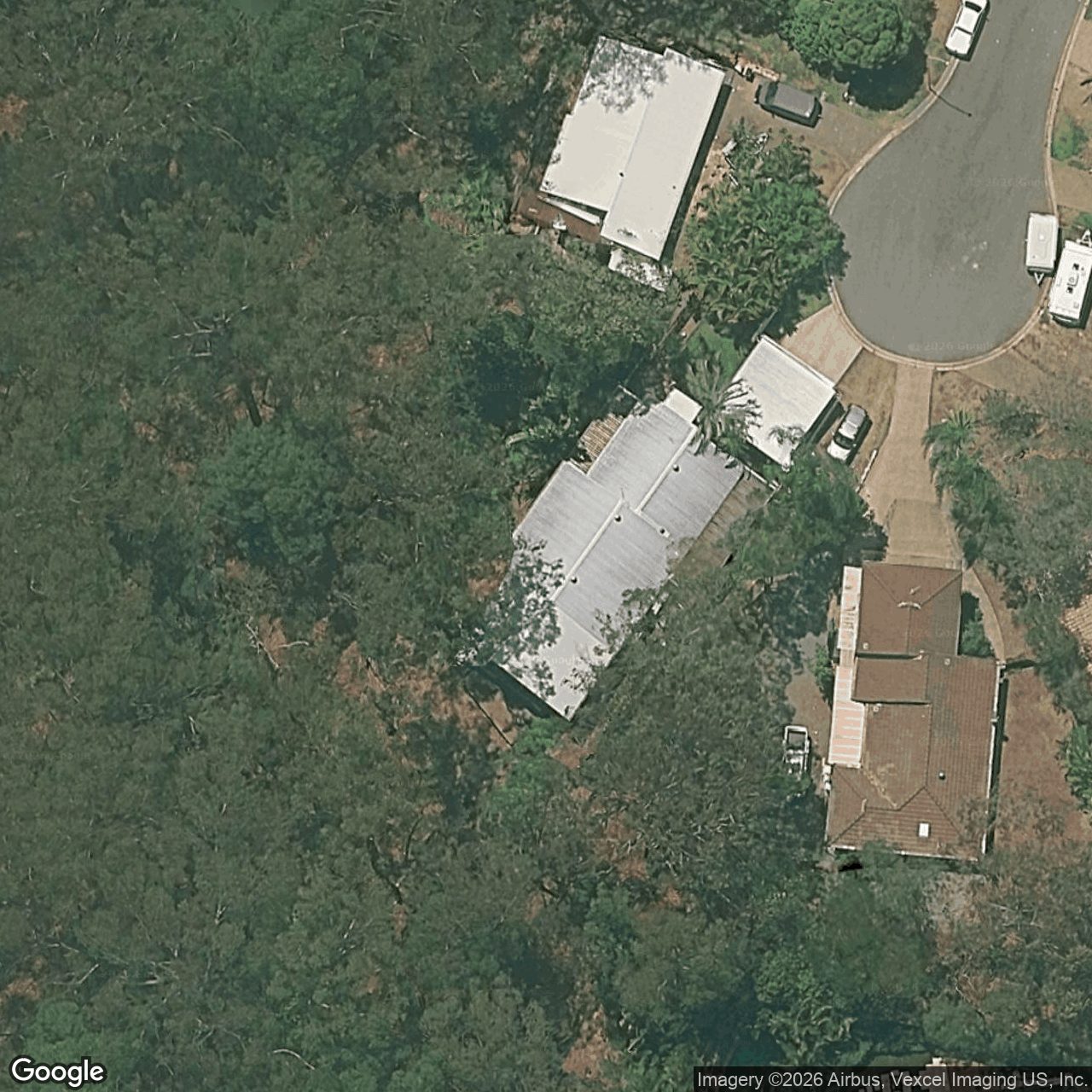 Aerial view of 33 Beaumont Court, Currumbin Waters QLD 4223
