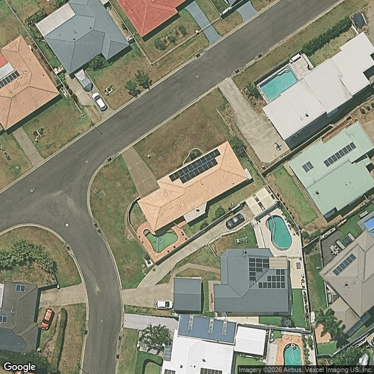 Aerial view of 5 Bernoth Street, Currumbin Waters QLD 4223