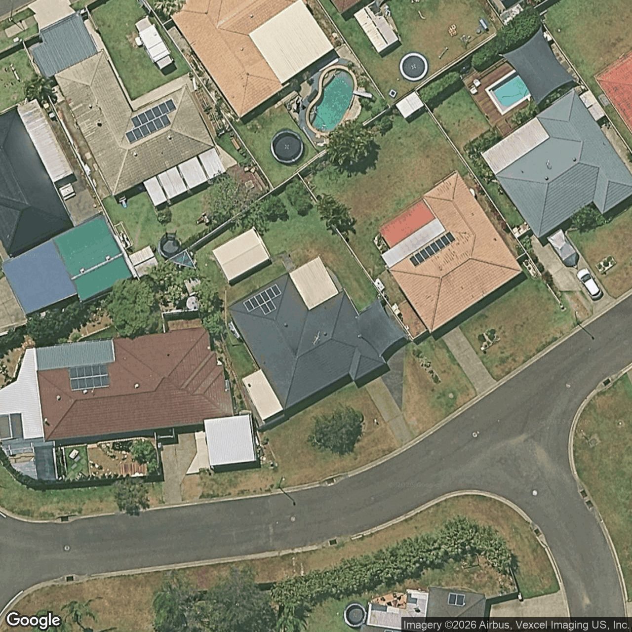 Aerial view of 4 Bernoth Street, Currumbin Waters QLD 4223