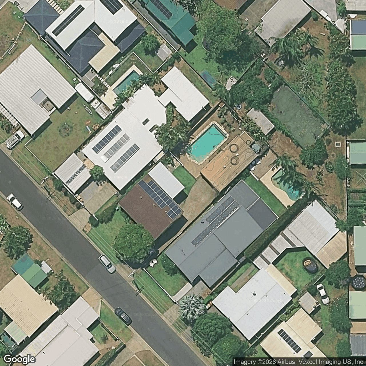 Aerial view of 9 Love Street, Currumbin Waters QLD 4223
