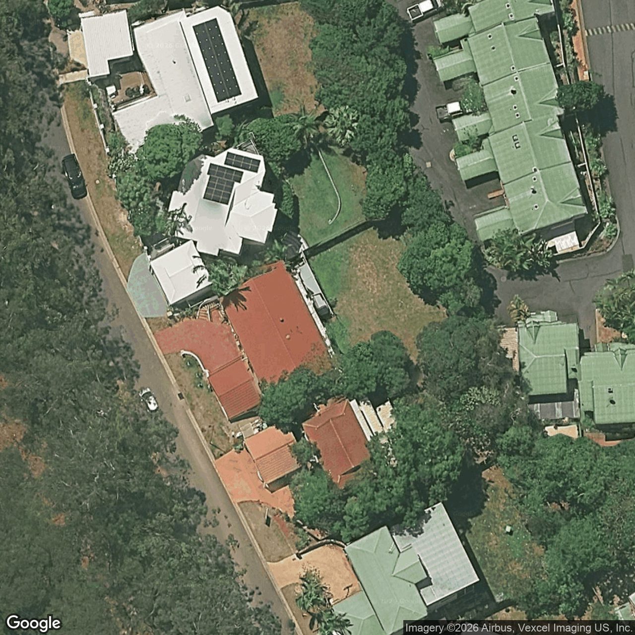 Aerial view of 68 Hoffschildt Drive, Currumbin Waters QLD 4223