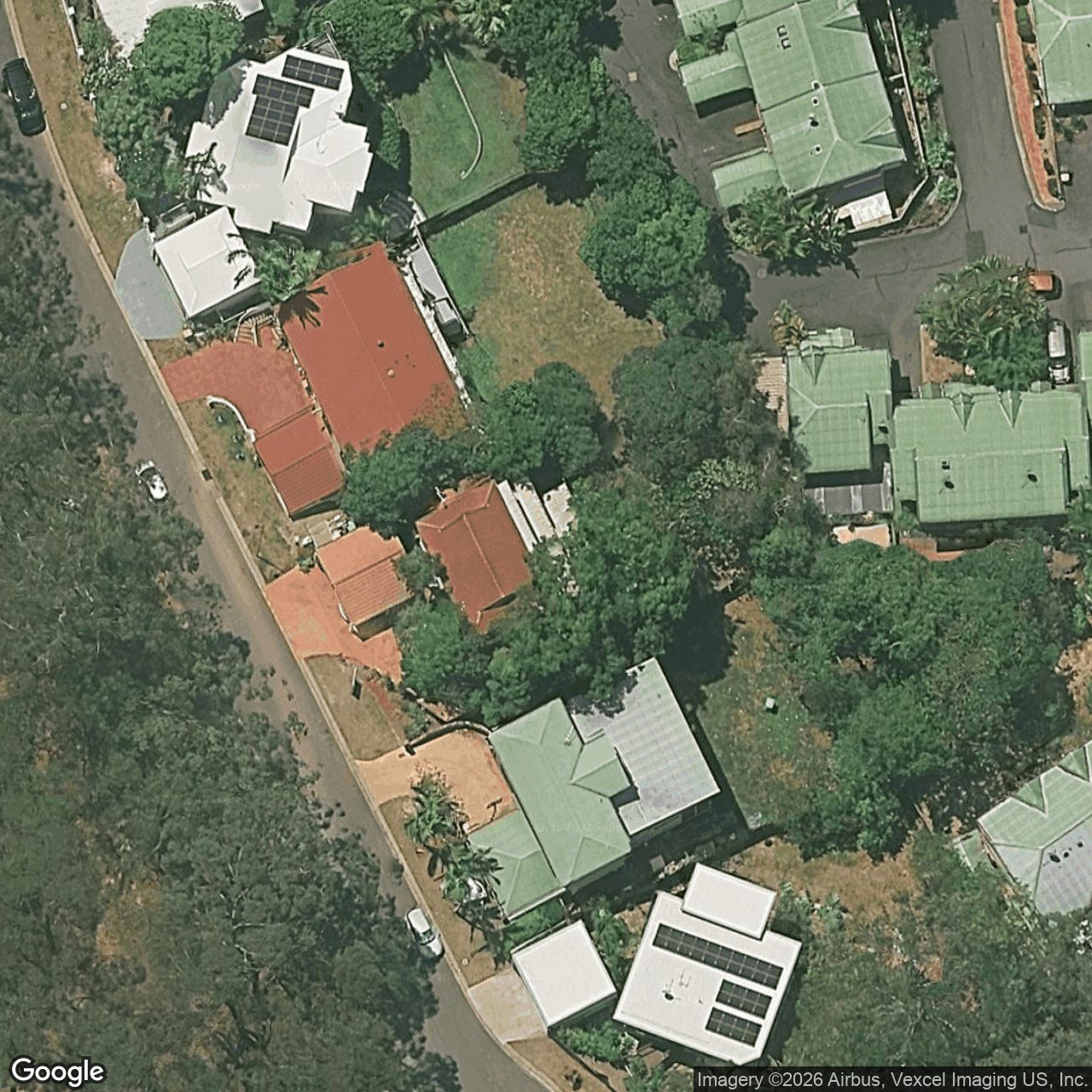 Aerial view of 70 Hoffschildt Drive, Currumbin Waters QLD 4223