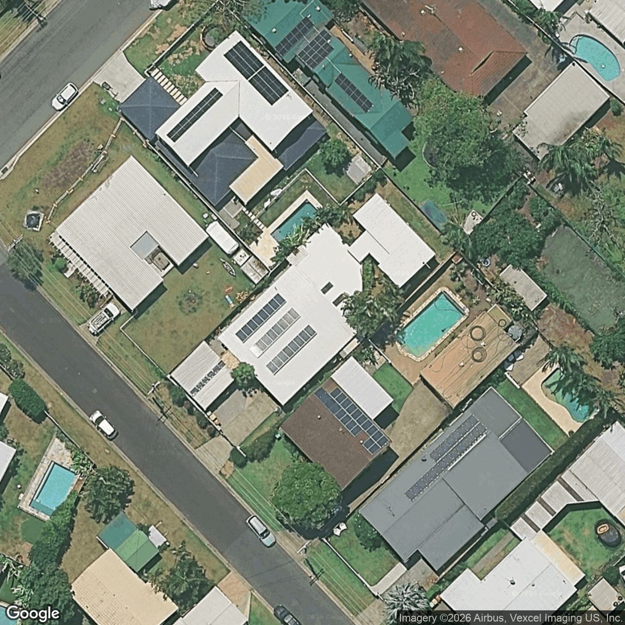 Aerial view of 11 Love Street, Currumbin Waters QLD 4223