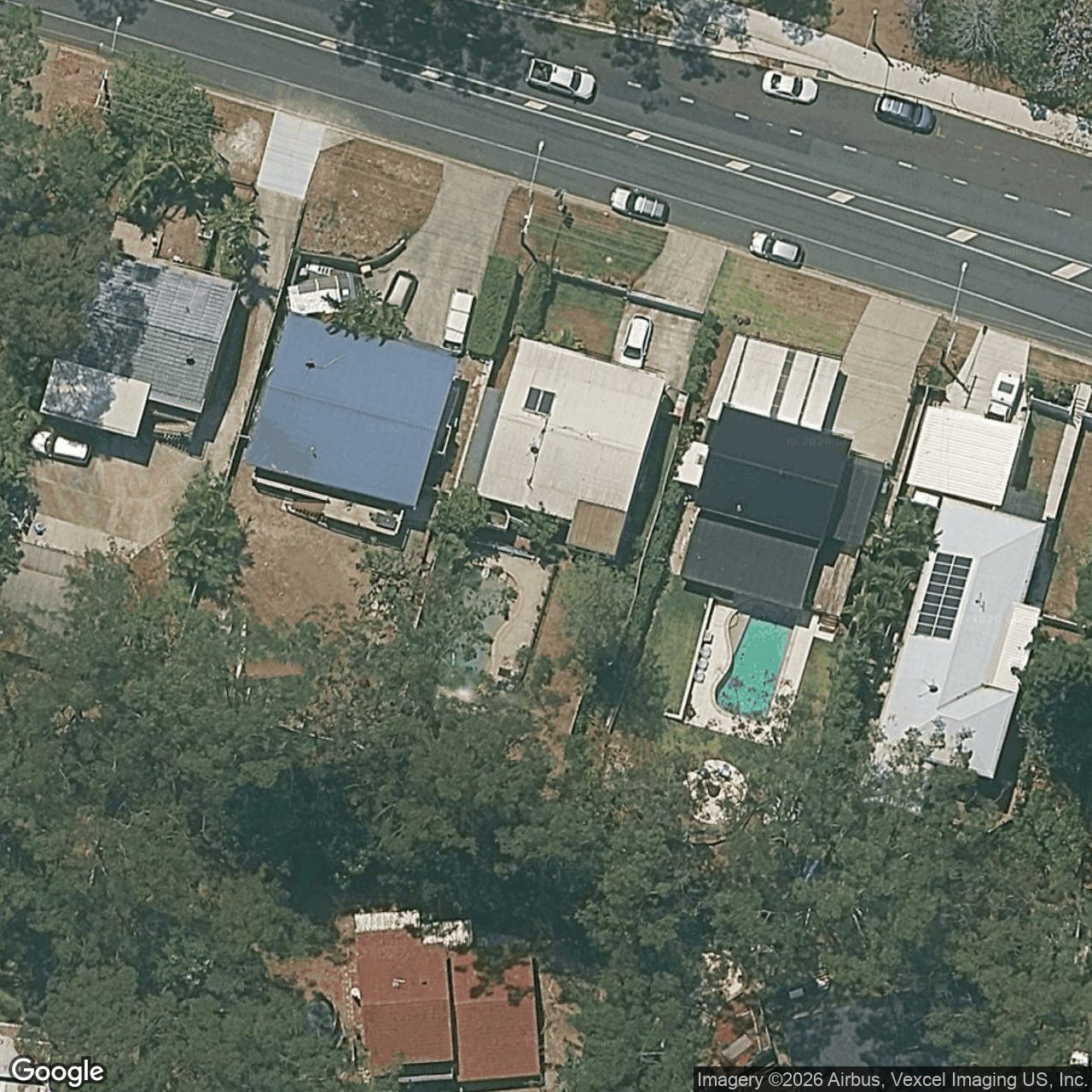 Aerial view of 176 Guineas Creek Road, Currumbin Waters QLD 4223