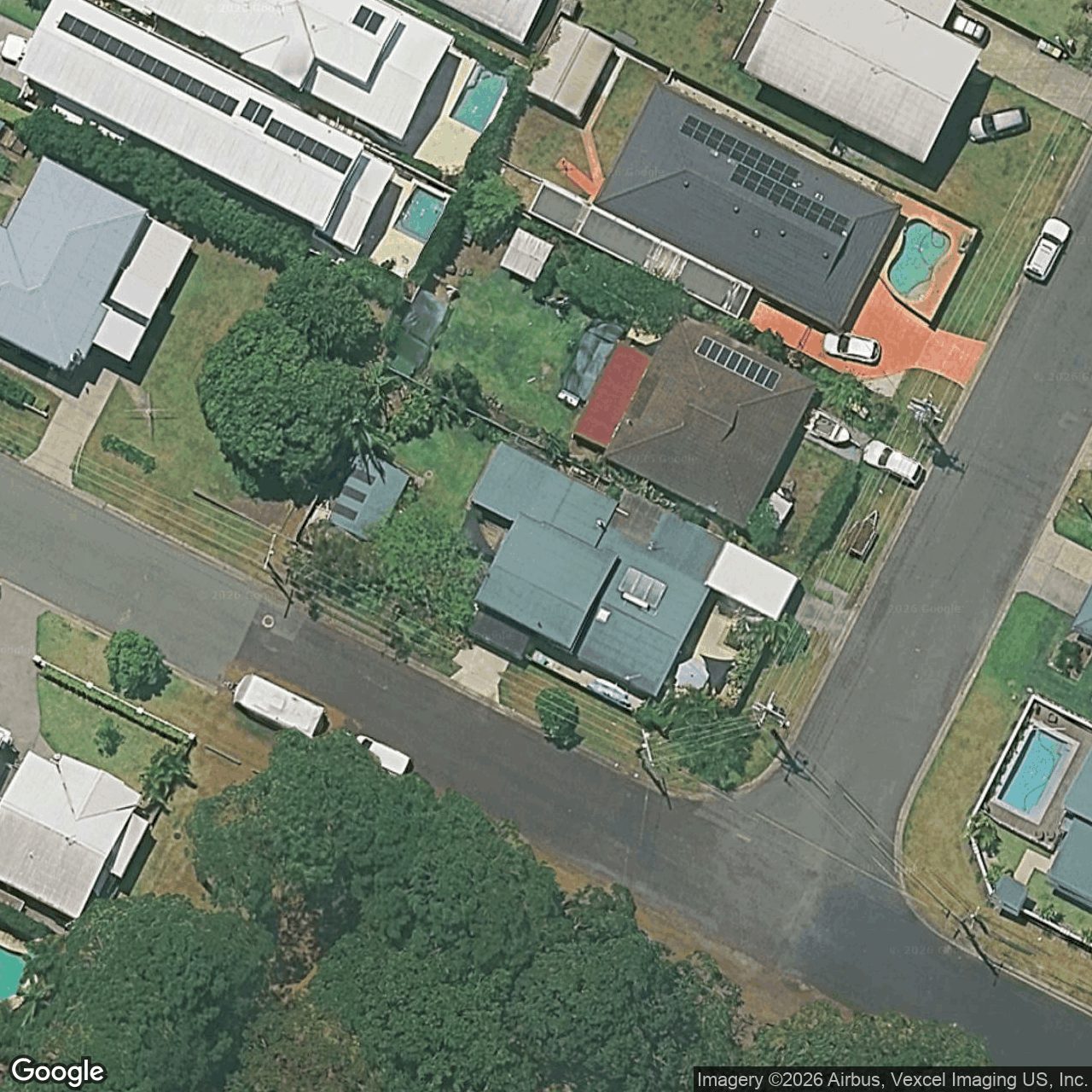 Aerial view of 31 Elizabeth Street, Currumbin Waters QLD 4223