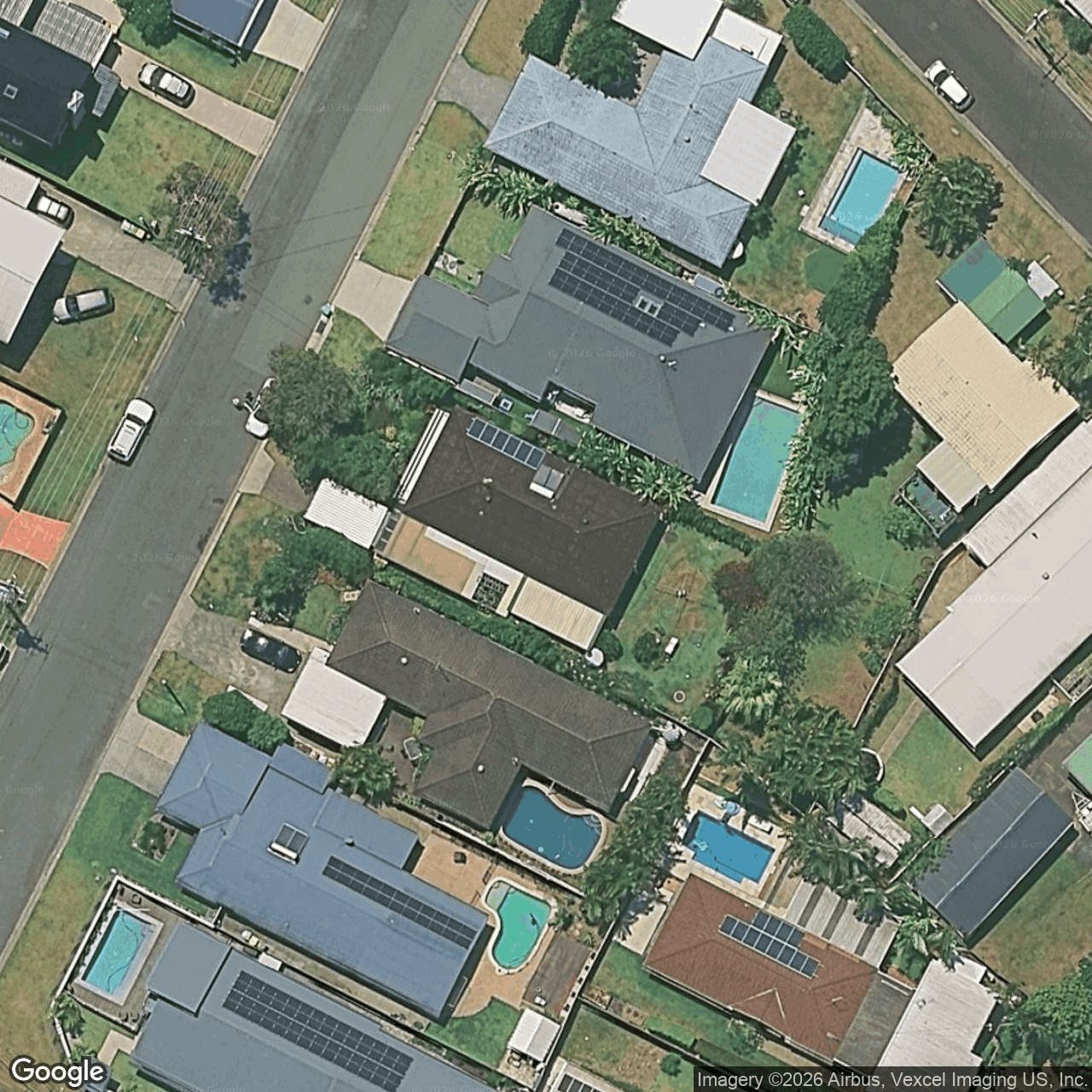 Aerial view of 20 Elizabeth Street, Currumbin Waters QLD 4223