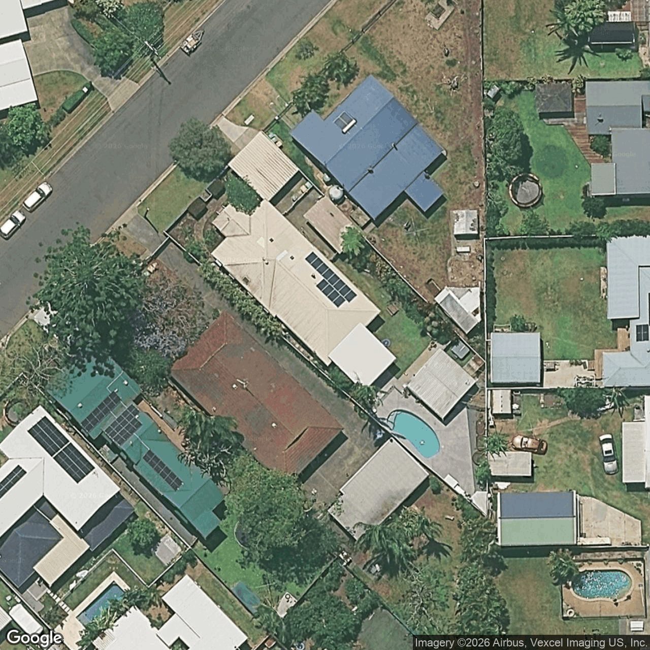 Aerial view of 6 Elizabeth Street, Currumbin Waters QLD 4223