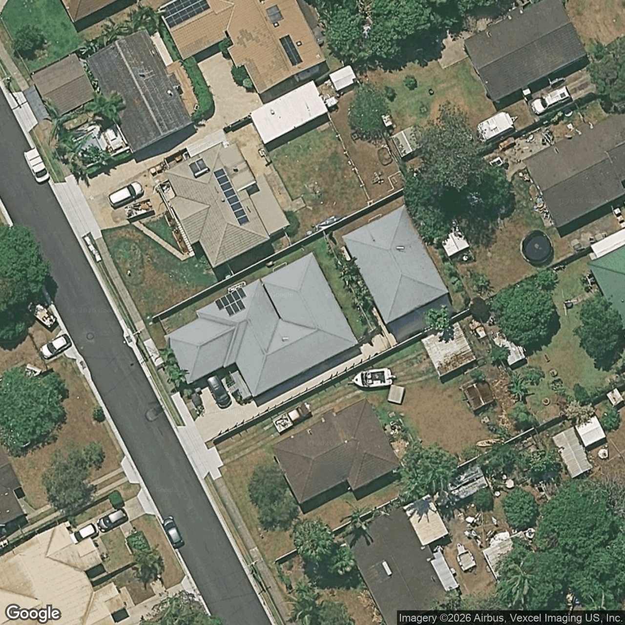 Aerial view of 51 Riverside Drive, Currumbin Waters QLD 4223