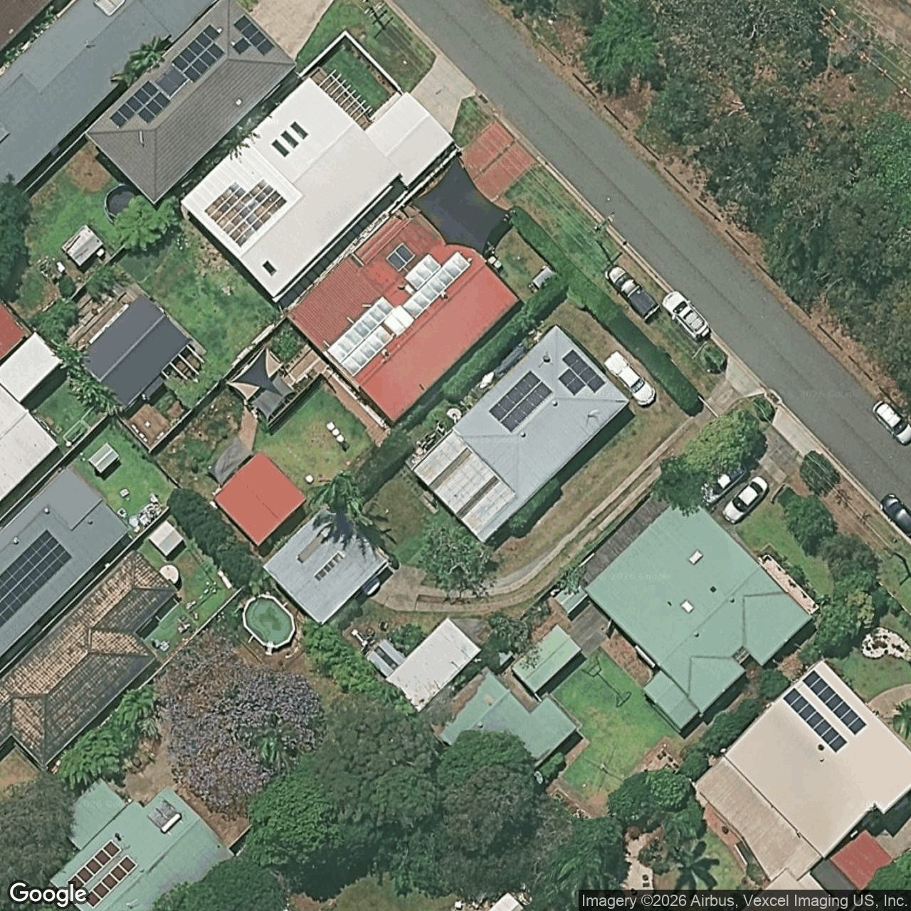 Aerial view of 53 Station Street, Currumbin Waters QLD 4223