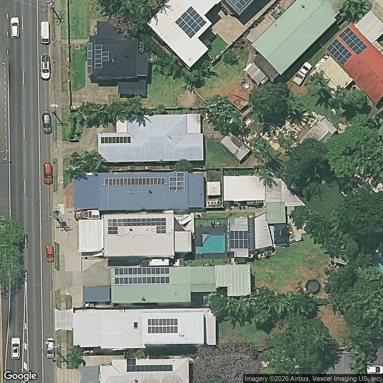 Aerial view of 10 Currumbin Creek Road, Currumbin Waters QLD 4223