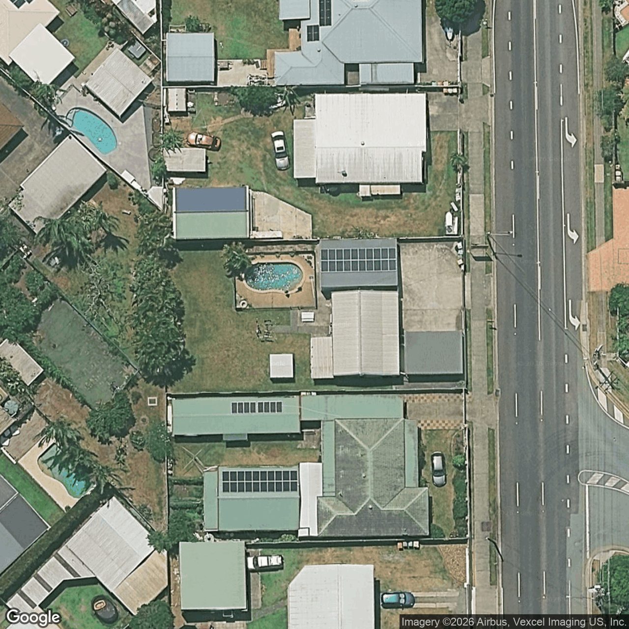 Aerial view of 11 Currumbin Creek Road, Currumbin Waters QLD 4223