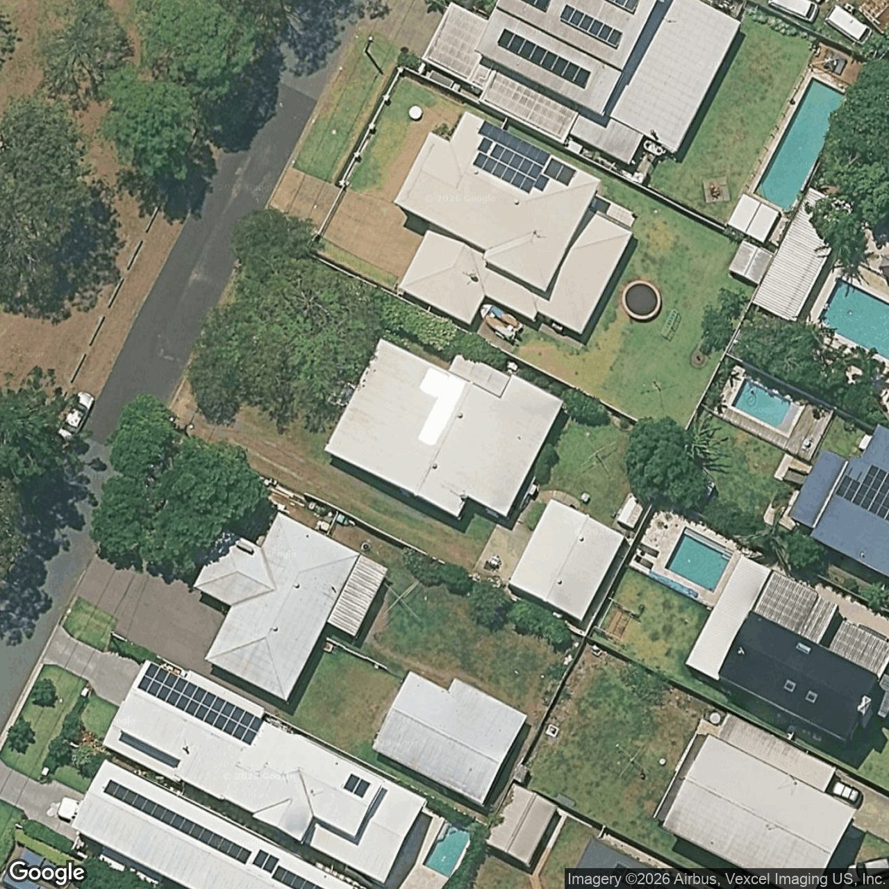 Aerial view of 26 Michel Drive, Currumbin Waters QLD 4223
