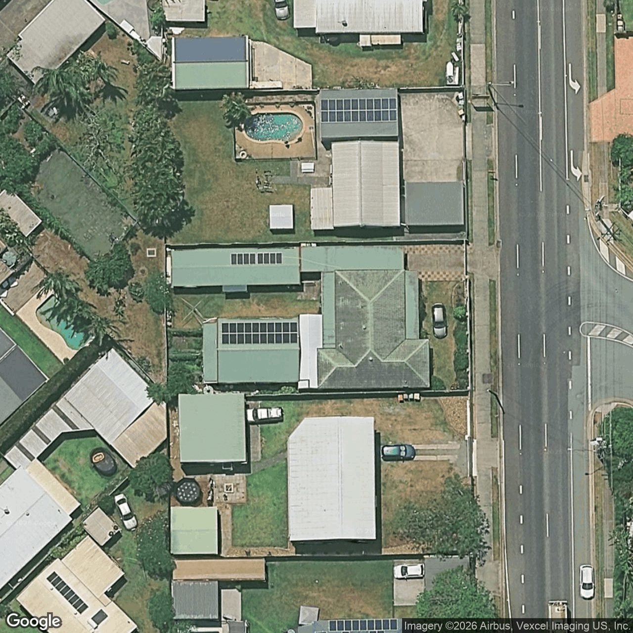 Aerial view of 13 Currumbin Creek Road, Currumbin Waters QLD 4223