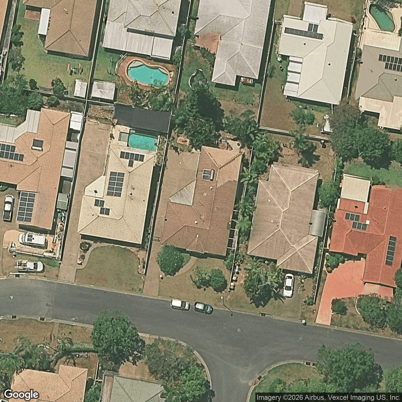 Aerial view of 53 Wilkinson Crescent, Currumbin Waters QLD 4223
