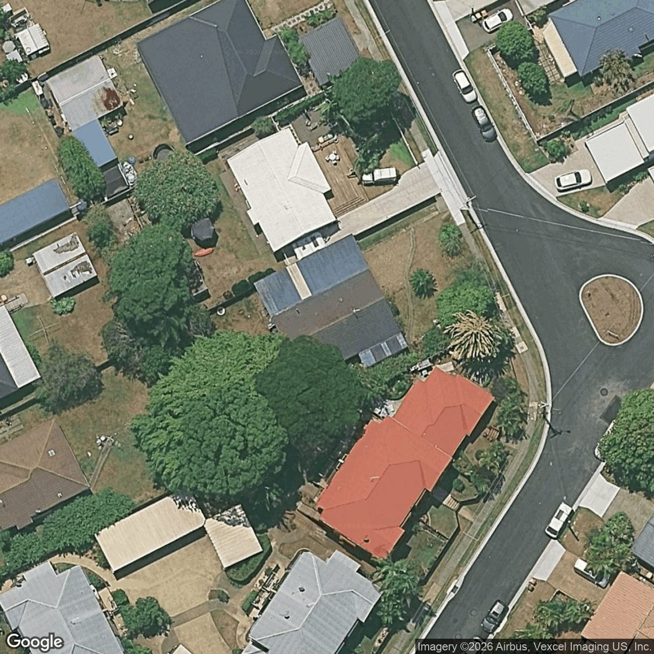 Aerial view of 25 Riverside Drive, Currumbin Waters QLD 4223
