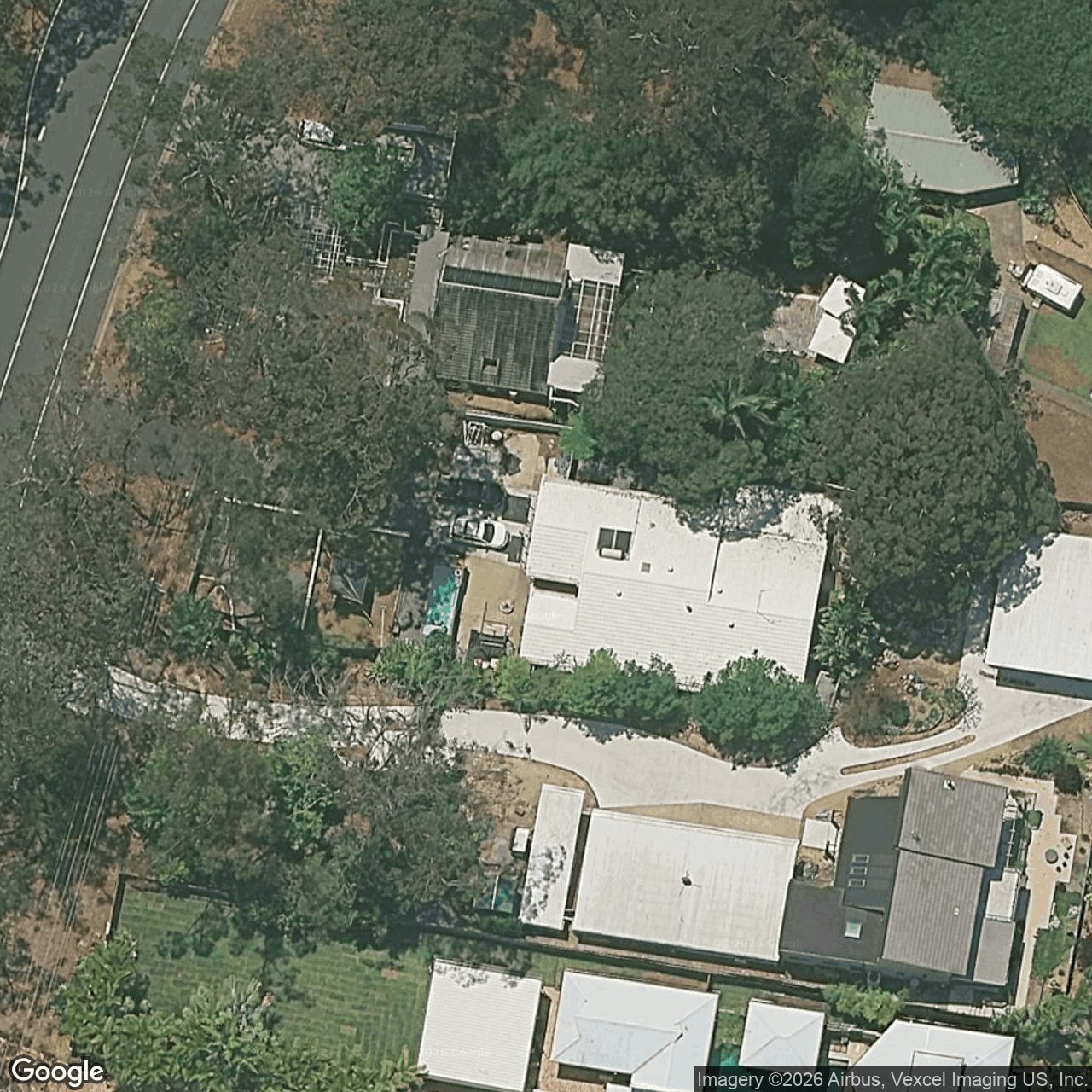 Aerial view of 78 Simpsons Road, Currumbin Waters QLD 4223
