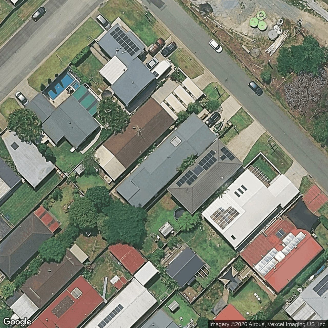 Aerial view of 43 Station Street, Currumbin Waters QLD 4223