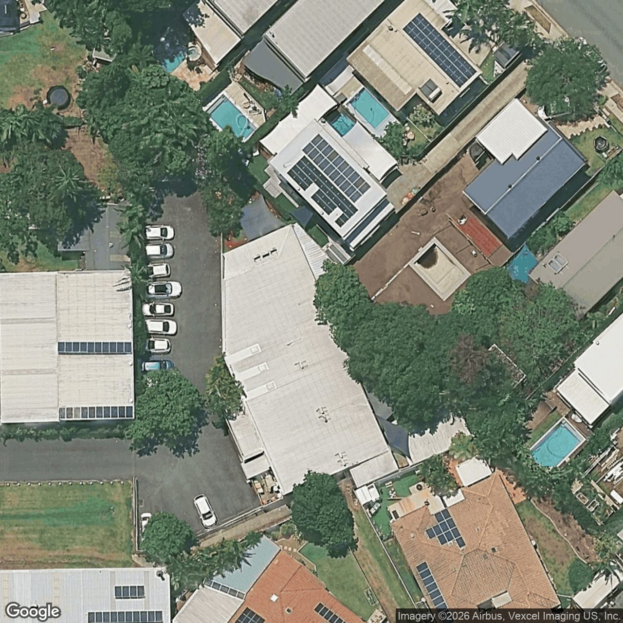 Aerial view of 28 Currumbin Creek Road, Currumbin Waters QLD 4223