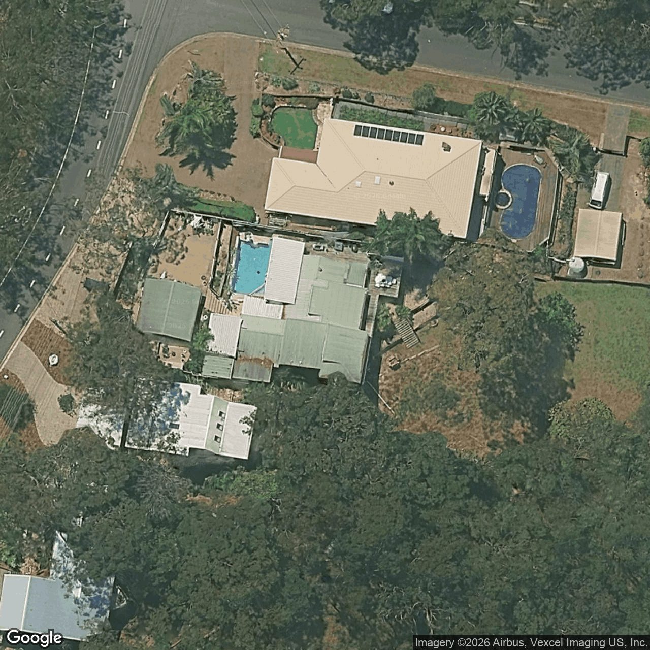 Aerial view of 118 Simpsons Road, Currumbin Waters QLD 4223