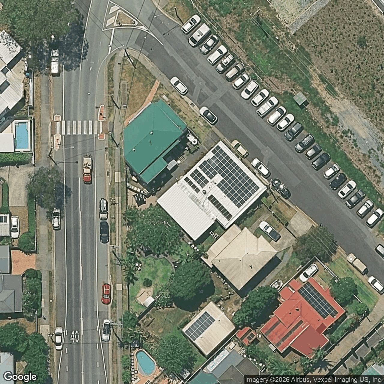 Aerial view of 9 Station Street, Currumbin Waters QLD 4223
