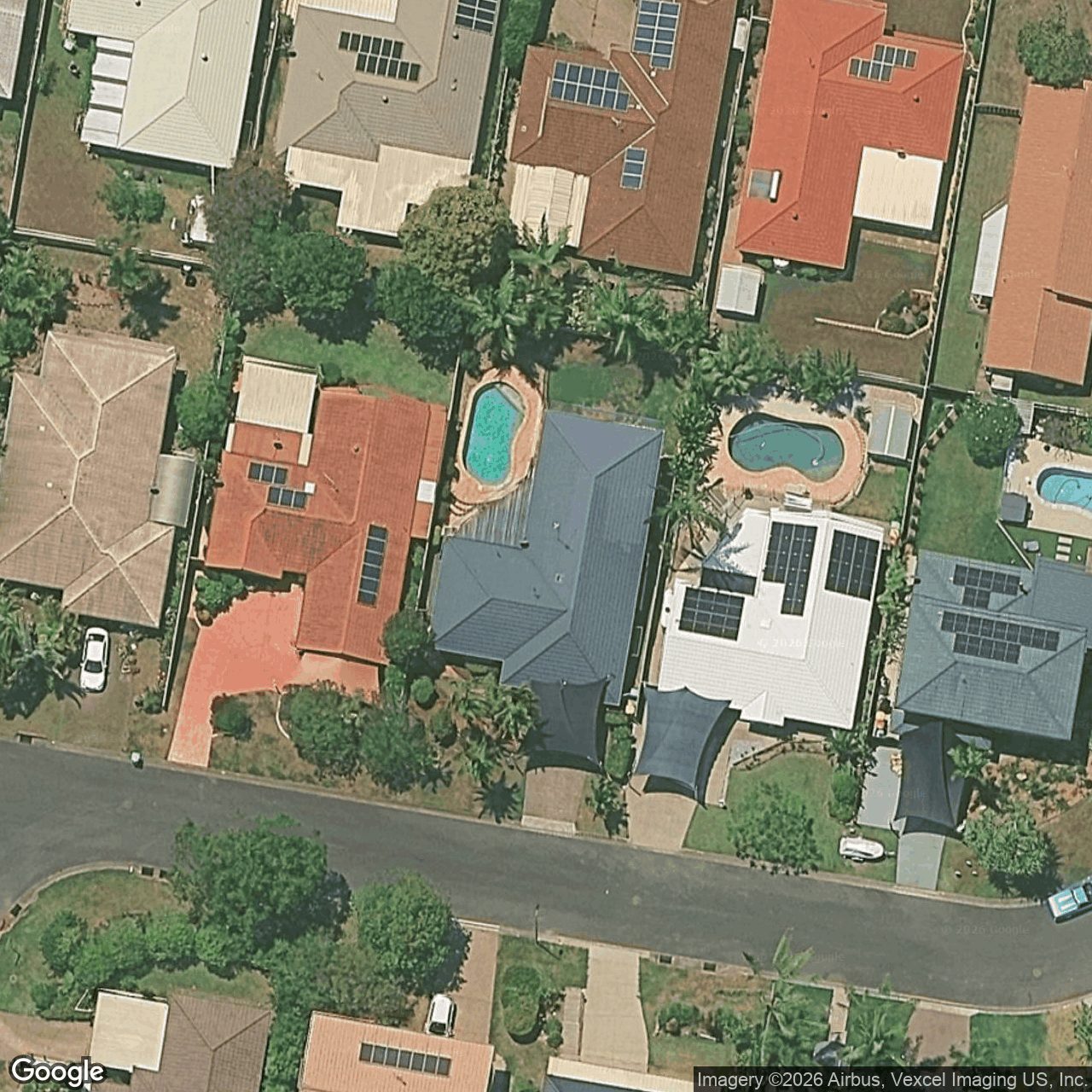 Aerial view of 47 Wilkinson Crescent, Currumbin Waters QLD 4223