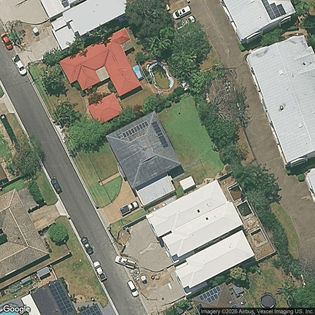 Aerial view of 8 Wilpark Crescent, Currumbin Waters QLD 4223