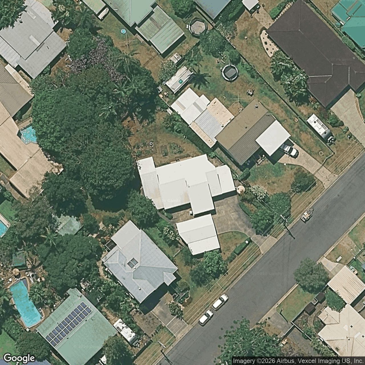 Aerial view of 9 Elizabeth Street, Currumbin Waters QLD 4223