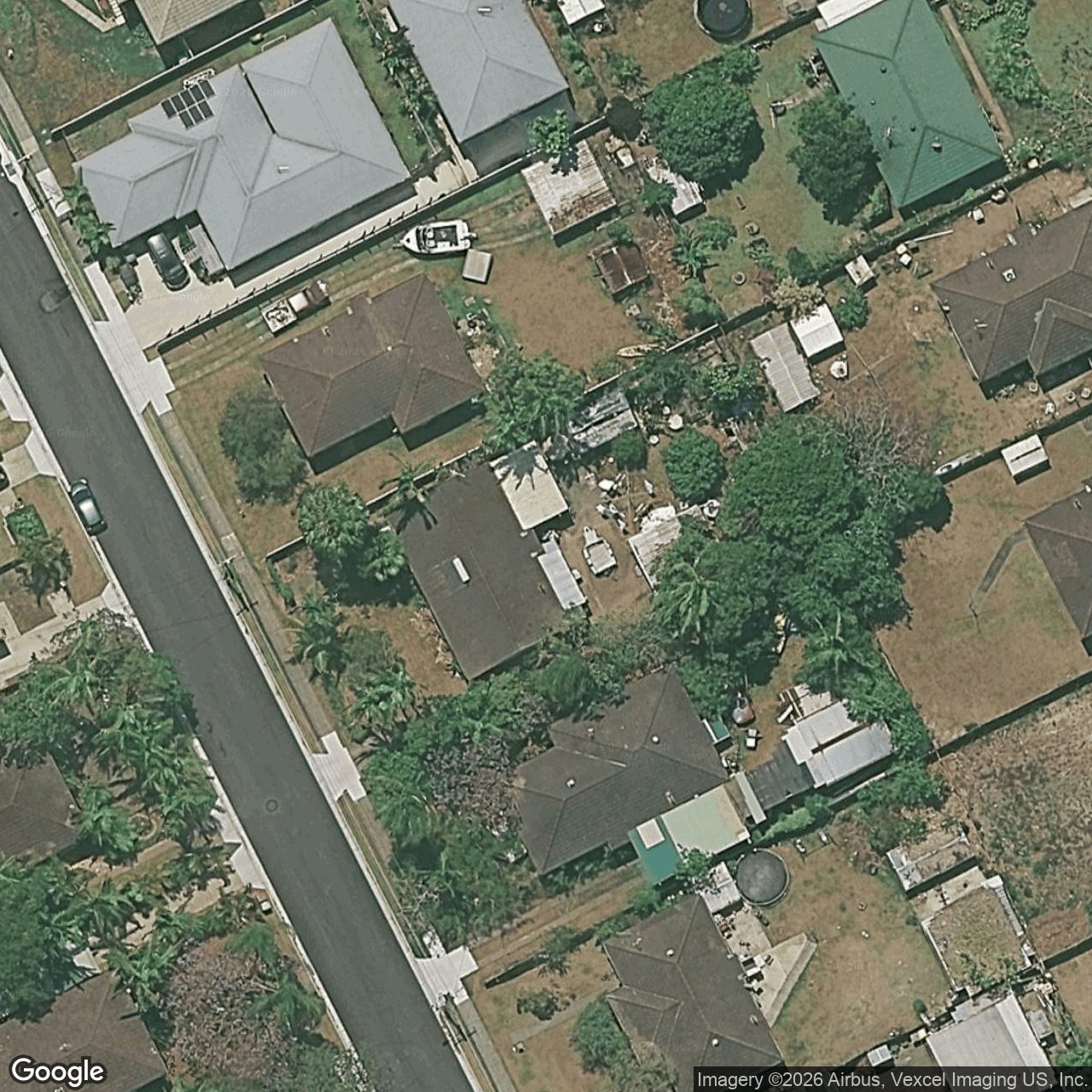 Aerial view of 47 Riverside Drive, Currumbin Waters QLD 4223
