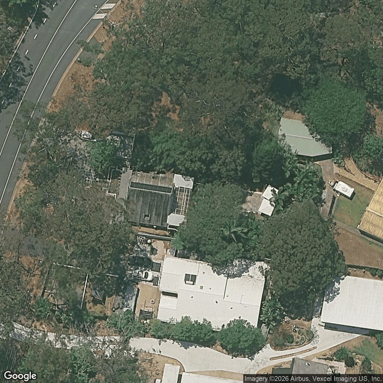 Aerial view of 76 Simpsons Road, Currumbin Waters QLD 4223