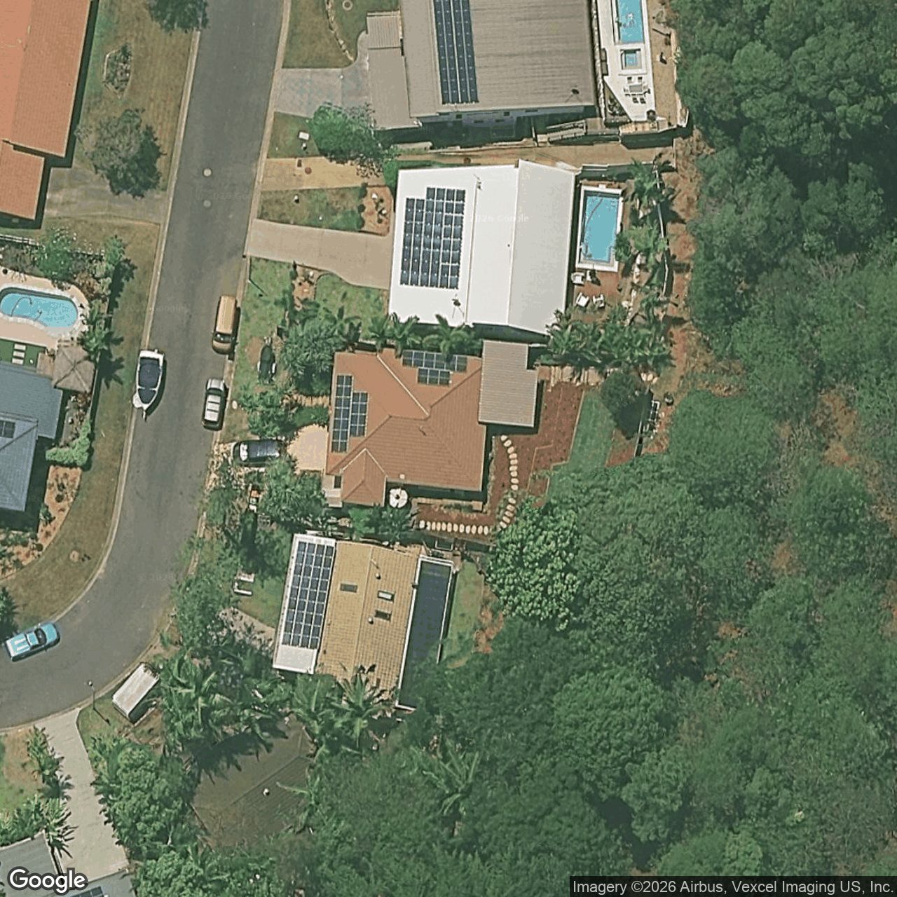 Aerial view of 58 Wilkinson Crescent, Currumbin Waters QLD 4223