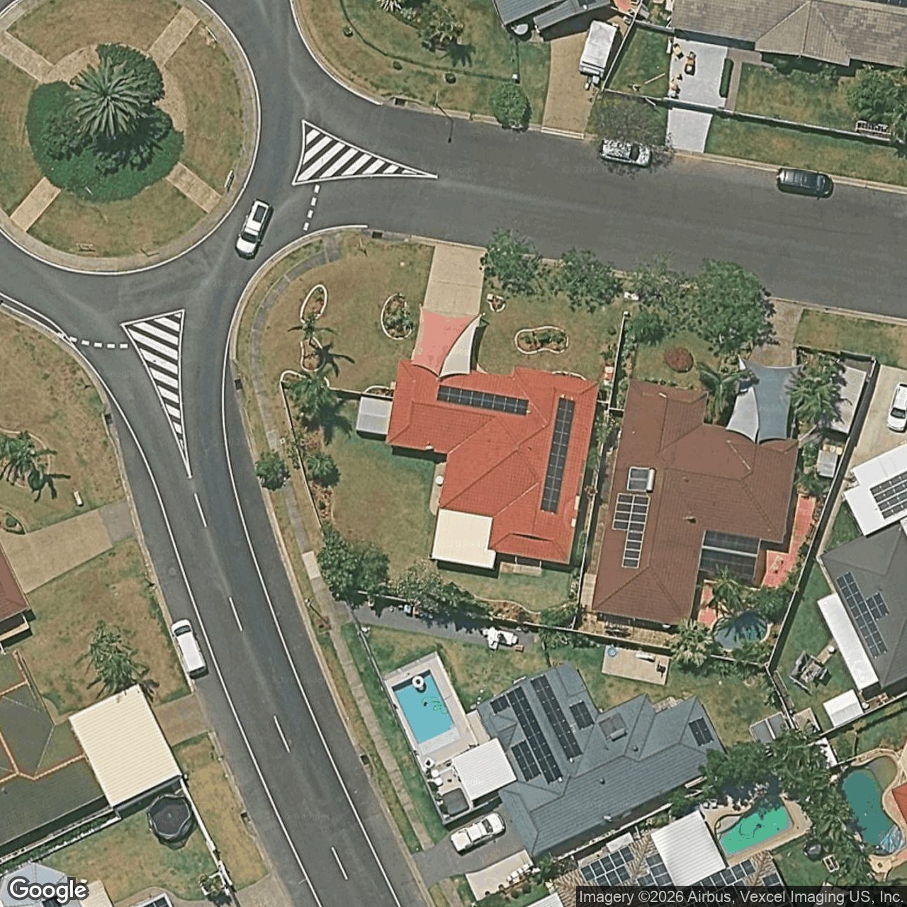 Aerial view of 6 The Cross Road, Currumbin Waters QLD 4223